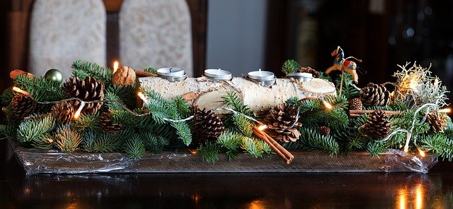 Zútulnění domova adventním věncem